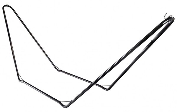 Struttura Amaca da Giardino Alfa 300x80x100 h cm in Acciaio Nero