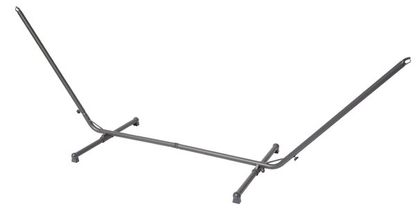 Supporto per Amaca 300x120x106 cm in Acciaio Grigio Antracite