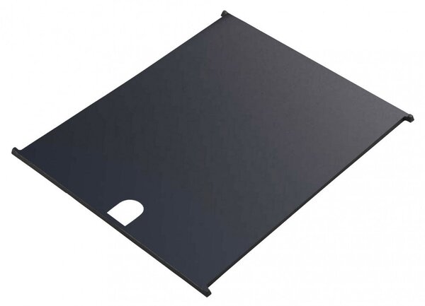 Piastra per Barbecue Davis e Montana 3 e 5 Fuochi 41,5x35x2 cm in Ghisa Nero