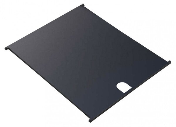 Piastra per Barbecue Davis e Montana 3 e 5 Fuochi 41,5x35x2 cm in Ghisa Nero
