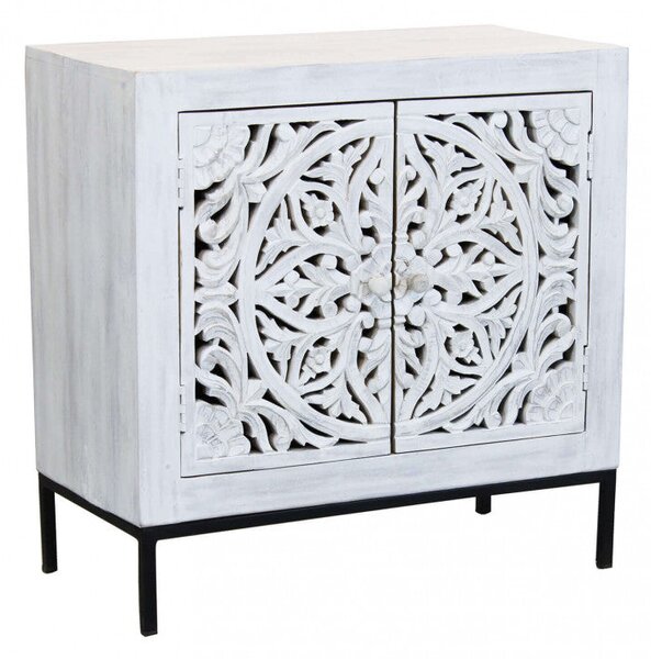 Mobile Cornell 80x40x80 h cm in Legno Marrone