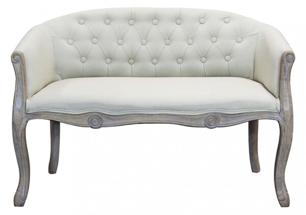Divano Coleman 107x61x70 h cm in Tessuto Beige