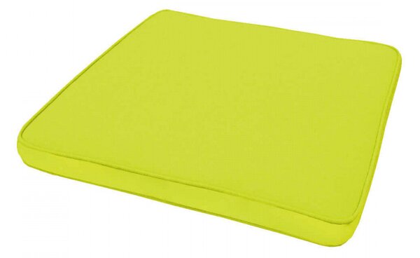 Cuscino Real Seduta 39x39x4 cm in Poliestere Verde