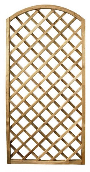Griglia Arco da Giardino 90x180 cm in Legno