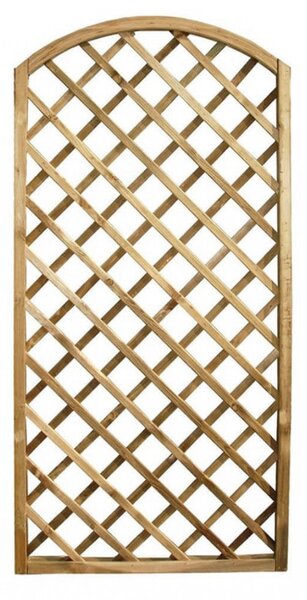 Griglia Arco da Giardino 90x180 cm in Legno