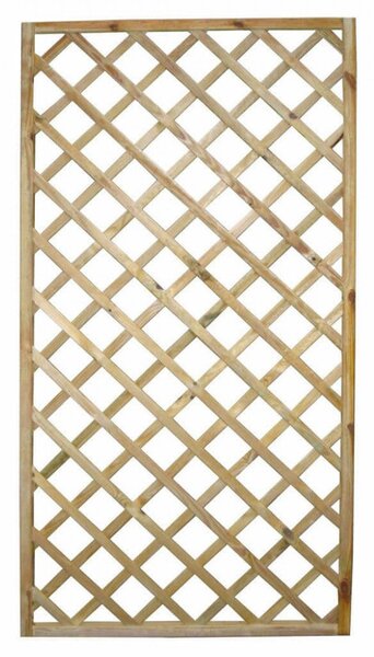 Traliccio Grigliato per Piante Sandra 60x180 cm in Legno