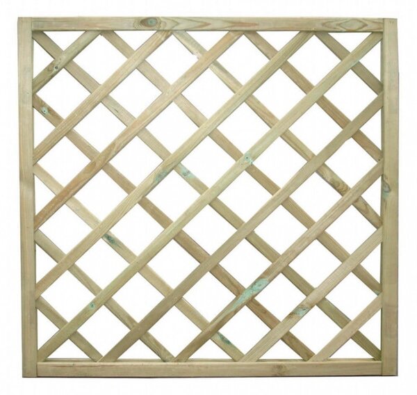 Traliccio Grigliato per Piante Sandra 90x90 cm in Legno