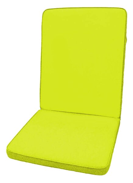 Cuscino Real Medio 90x40x4 cm in Poliestere Verde