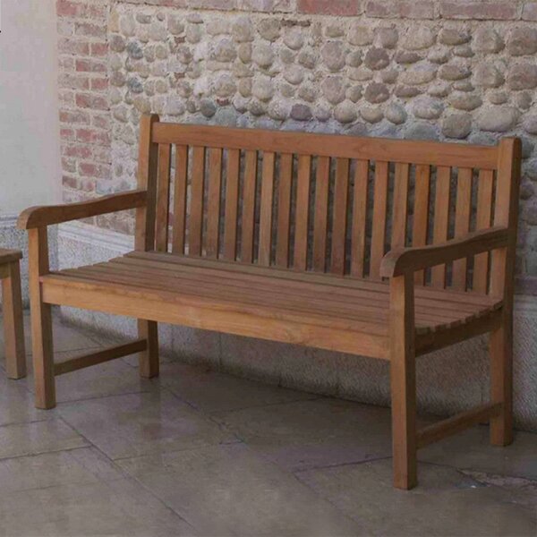 Panca Lidia 150x65x90 h cm in Legno Marrone
