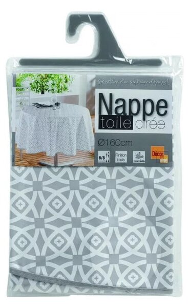 Tovaglia lavabile ø 160 cm Abaca - douceur d'intérieur