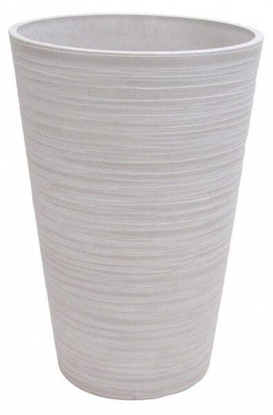 Vaso Piccolo Azalea Ø31x46 cm in Fibra sintetica Bianco