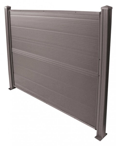 Pannello Fencing 150x120 cm in Plastica Marrone