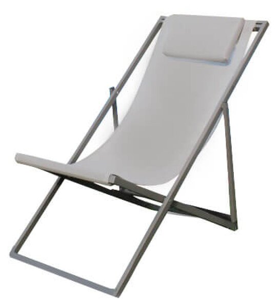 Sdraio Avana 97x52x76 h cm in Textilene Taupe