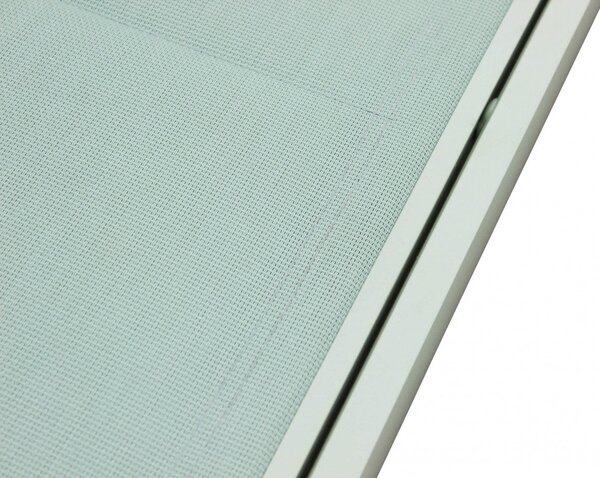 Lettino Prendisole da Giardino Itaca Impilabile 194x71x83 h cm in Textilene Verde