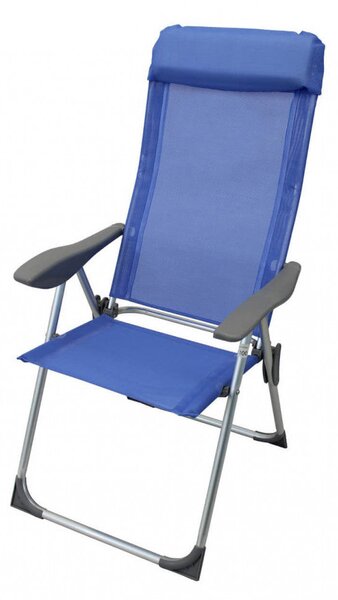 Sdraio Giulia 59x60x109 h cm in Textilene Blu