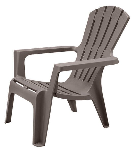 Poltrona Maryland 73x80x88 h cm in Polipropilene Taupe