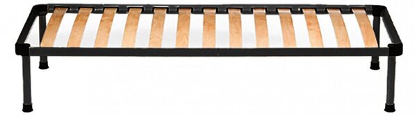 Rete Ortopedica Sanremo Singola 80x190x30 h cm in Acciaio Nero