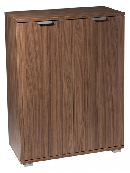 Armadietto 2 Ante 60x38x85 h cm in Truciolare bilaminato Marrone