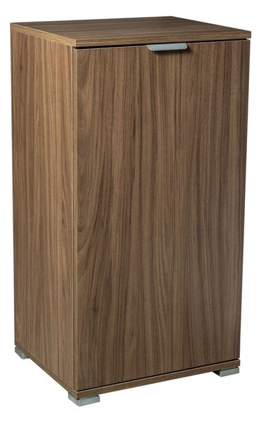 Mobiletto 1 Anta 45x38x85 h cm in Truciolare bilaminato Noce