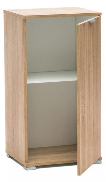 Mobiletto 1 Anta 45x38x85 h cm in Truciolare bilaminato Naturale