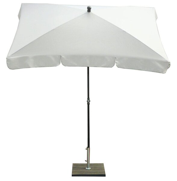 Ombrellone da Giardino 210x130 cm Palo Ø27 mm in Acciaio Maffei Novara Grigio