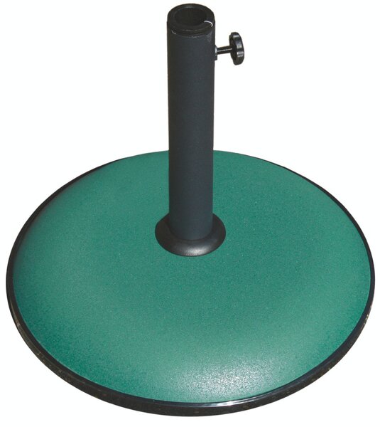 Base per Ombrellone da Giardino Ø41,5 cm 15 Kg in Ferro Soriani Verde