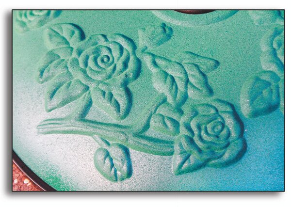 Base per Ombrellone da Giardino Ø50 cm 25 Kg in Ferro Soriani Verde