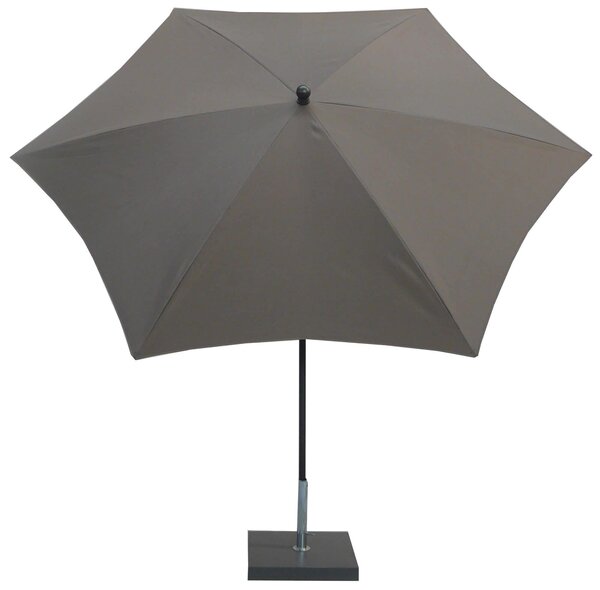Ombrellone da Giardino Ø 2,5 m Palo Ø27 mm in Acciaio Maffei Kronos Tortora