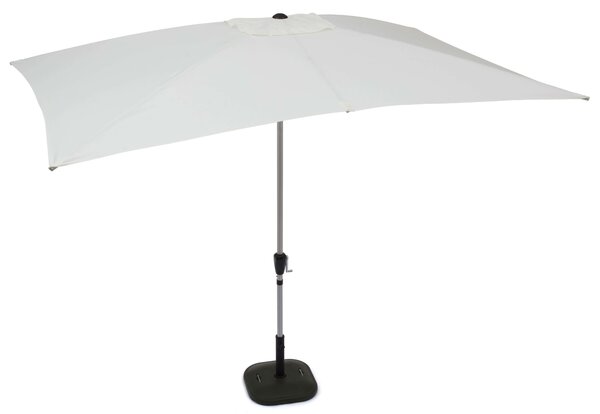 Ombrellone da Giardino in Alluminio 2x3 m Taddei Marsiglia Bianco