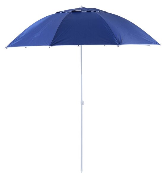 Ombrellone da Giardino in Ferro Ø2.1m Blu
