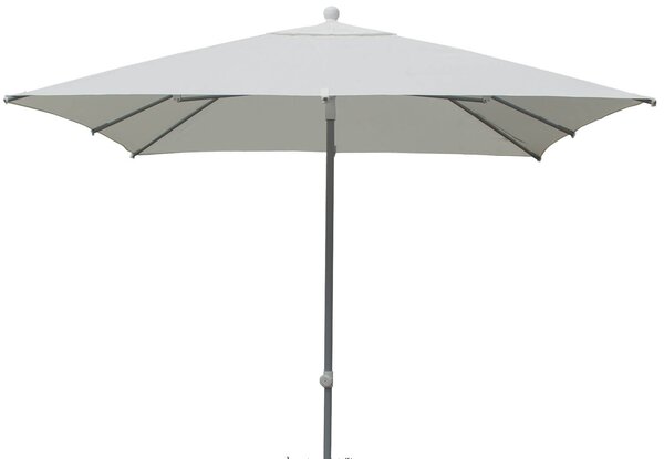 Ombrellone da Giardino 2,5x2,5 m Palo Ø38 mm in Alluminio Kraus Quattro Bianco