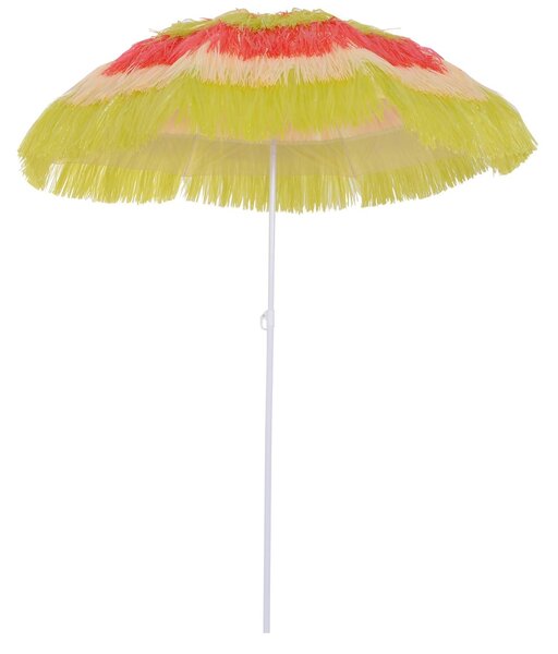 Ombrellone da Giardino in Acciaio Ø1,6 mt Multicolore