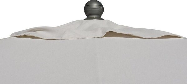 Ombrellone da Giardino 2,75x2,75m in Alluminio Milano Bianco