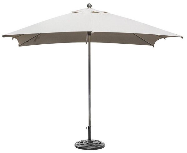 Ombrellone da Giardino 3x3m in Alluminio con Manovella Milano S Bianco