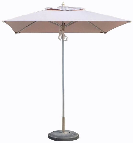 Ombrellone da Giardino 2x2m in Alluminio Luther Beige