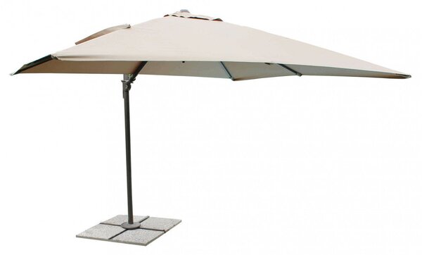 Ombrellone da Giardino Mercurio 2x3 m in Alluminio Antracite