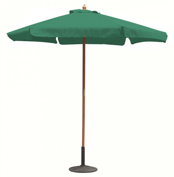 Ombrellone da Giardino Ø2,5 m Palo Ø38 mm Fantasy in Legno Verde