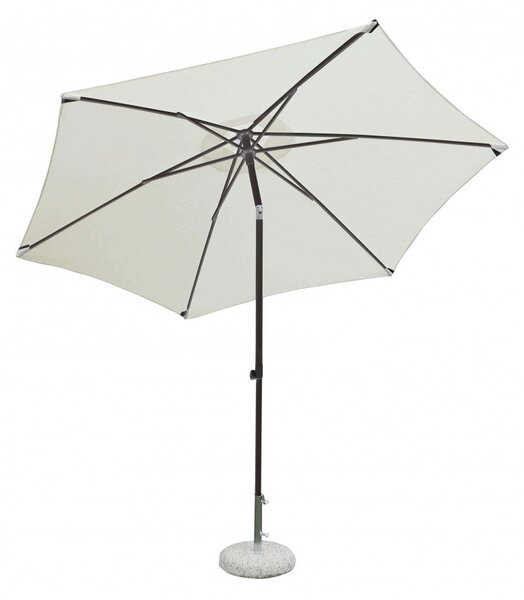Ombrellone da Giardino Nice Ø3 m in Alluminio Antracite
