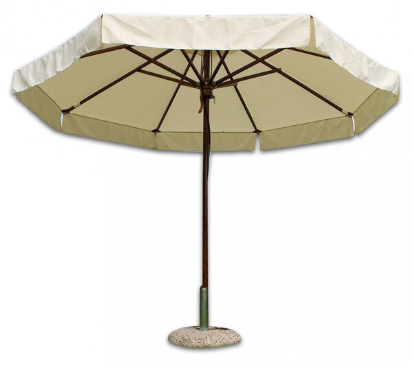 Ombrellone da Giardino Ø3 m Palo Ø48 mm Venere in Legno Marrone