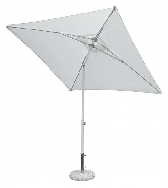 Ombrellone da Giardino 2x2 m Palo Ø38 mm Nice in Alluminio Bianco