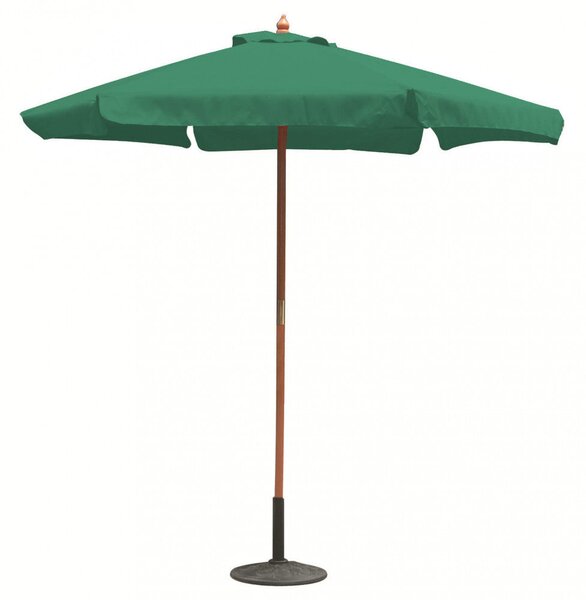 Ombrellone da Giardino Ø2,5 m Palo Ø38 mm Fantasy in Legno Verde