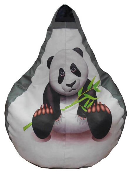 Poltrona a Sacco Pouf in Poliestere Design Panda Avalli