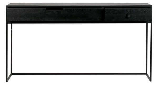Consolle in rovere nero Silas - WOOOD