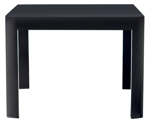 Tavolino da Giardino 100x55x40 cm in Alluminio Antracite
