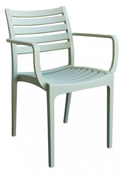 Poltrona Eveline 58,5x55,2x84 cm in Polipropilene Verde