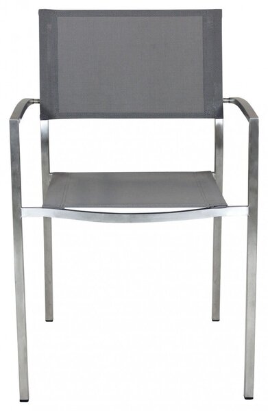 Poltrona Florida 56x57x89 h cm in Textilene Grigio