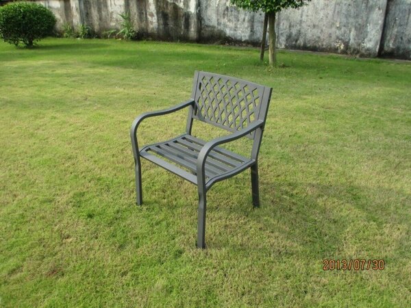 Poltrona Montreal 60x56x85 h cm in Acciaio Antracite