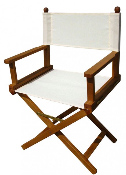 Poltrona Regista 58x44x91 h cm in Legno Marrone