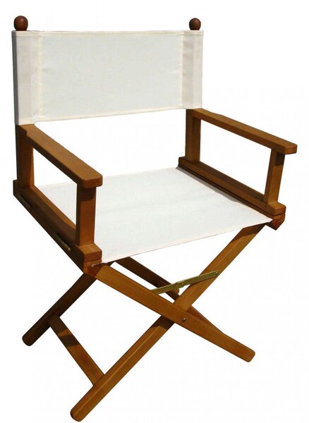 Poltrona Regista 58x44x91 h cm in Legno Marrone