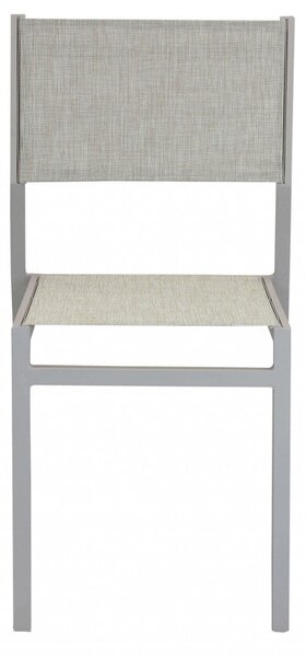 Sedia da Giardino Avana 46x57x85 h cm in Textilene Tortora